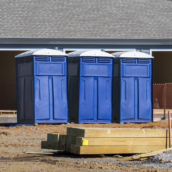 how do you ensure the portable toilets are secure and safe from vandalism during an event in Campbell